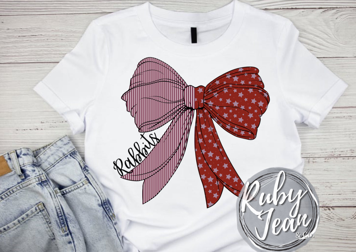 Rabbits Bow♥️🖤