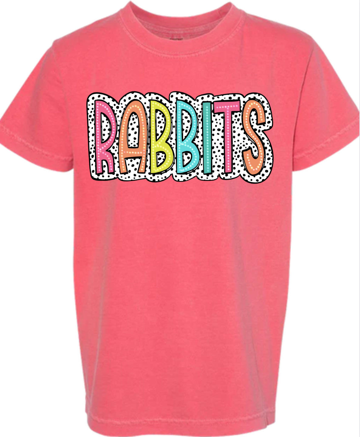 Rabbits Rainbow with dots