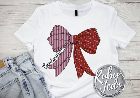 Cardinals Bow♥️🖤