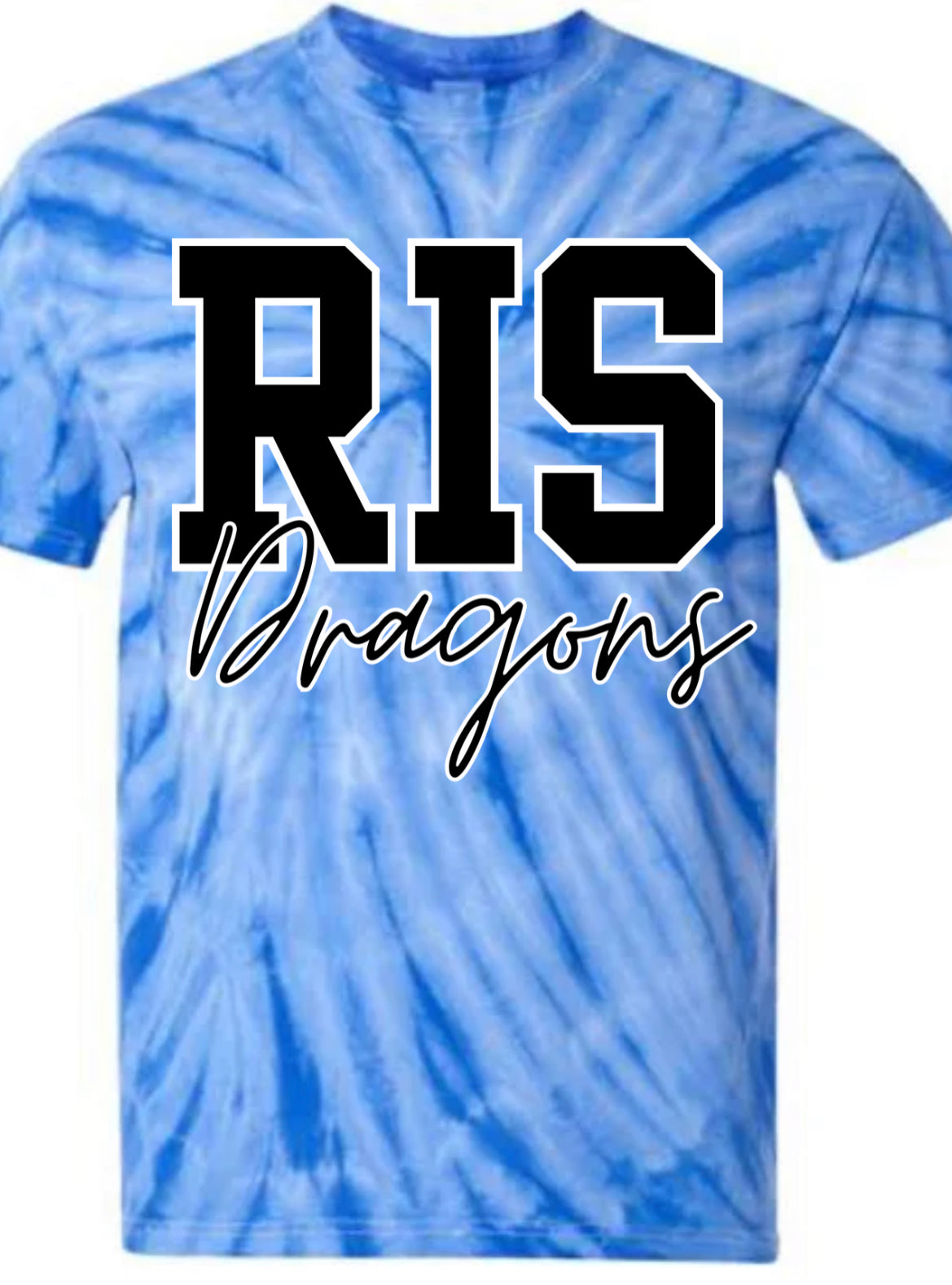 RIS Blue Tie Dye 💙🖤