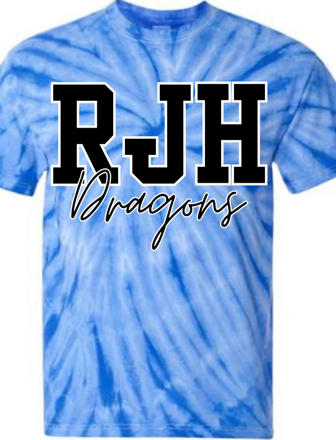 RJH Blue Tie Dye 💙🖤