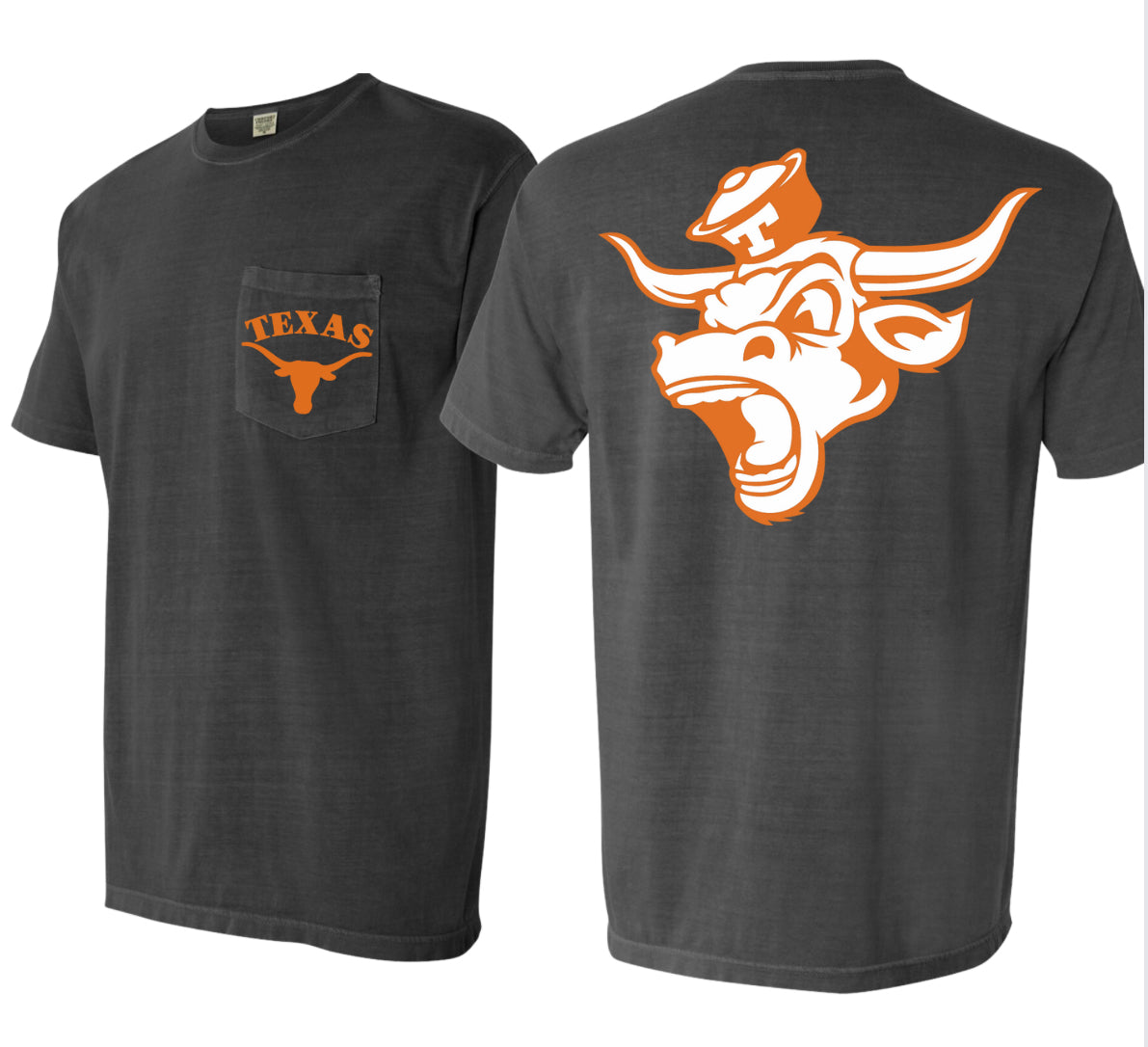 Front Pocket Texas 🤘🏻🐂🧡