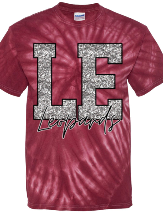 LE Leopards Tie Dye Glitter♥️