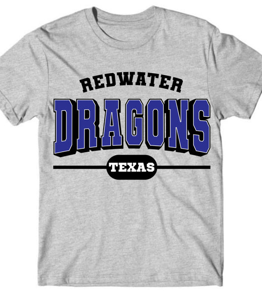 Redwater Texas Dragons💙🤍🖤